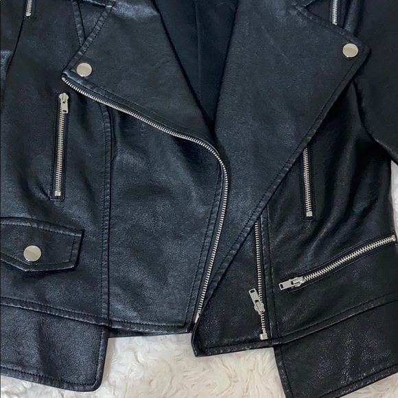 🦋🖤black leather jacket🖤🦋 - Picture 5 of 11